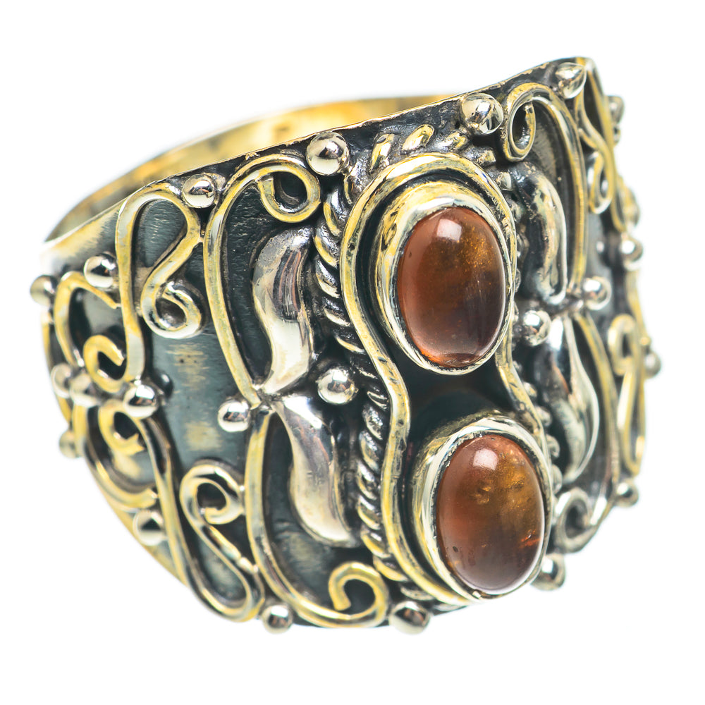 Baltic Amber Rings handcrafted by Ana Silver Co - RING70200