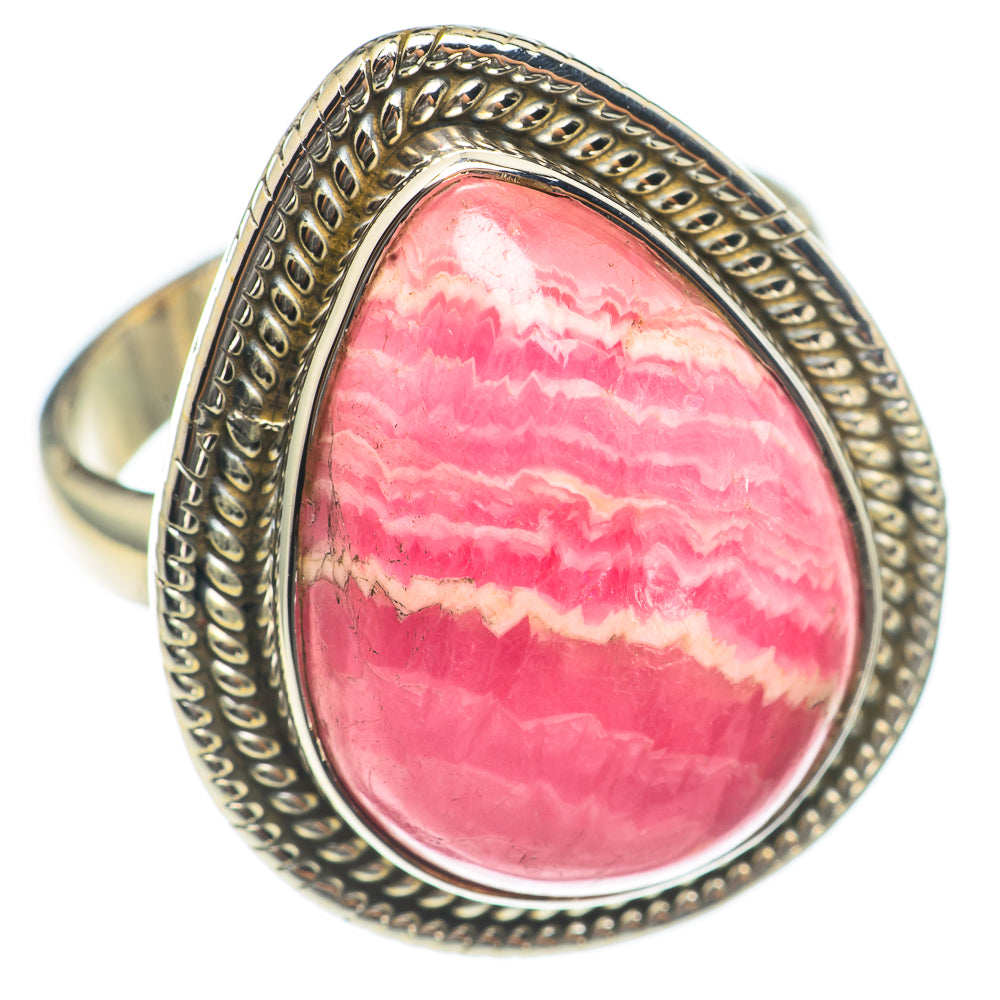 Rhodochrosite Rings handcrafted by Ana Silver Co - RING70205