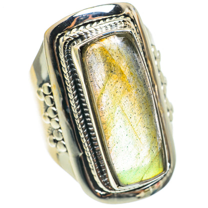 Labradorite Rings handcrafted by Ana Silver Co - RING70229