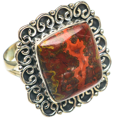Moroccan Agate Rings handcrafted by Ana Silver Co - RING70231