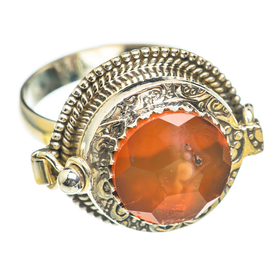 Carnelian Rings handcrafted by Ana Silver Co - RING70237