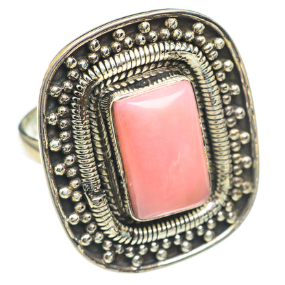 Pink Opal Rings handcrafted by Ana Silver Co - RING70239