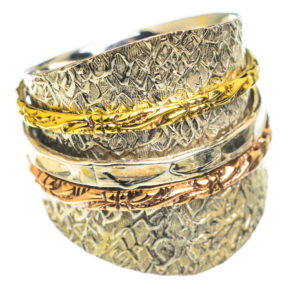 Meditation Spinner Rings handcrafted by Ana Silver Co - RING70246
