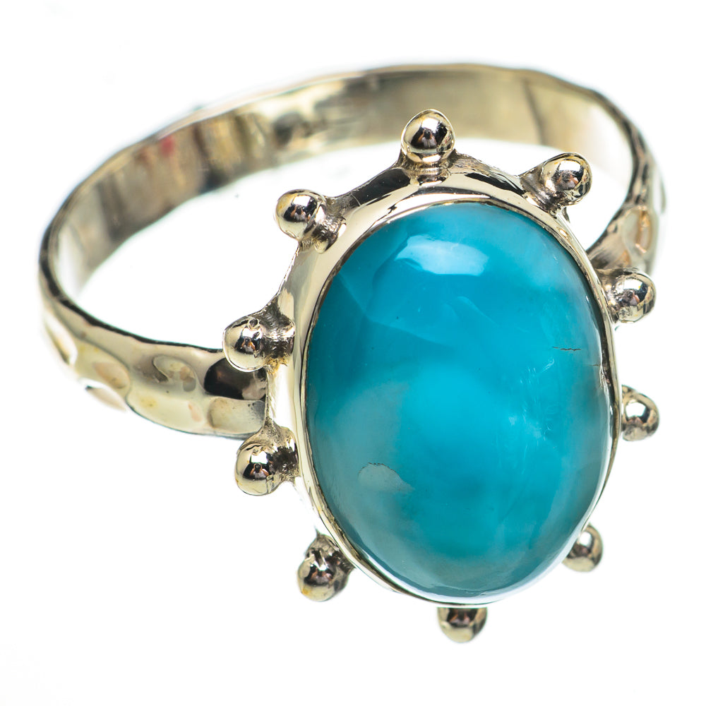 Larimar Rings handcrafted by Ana Silver Co - RING70272