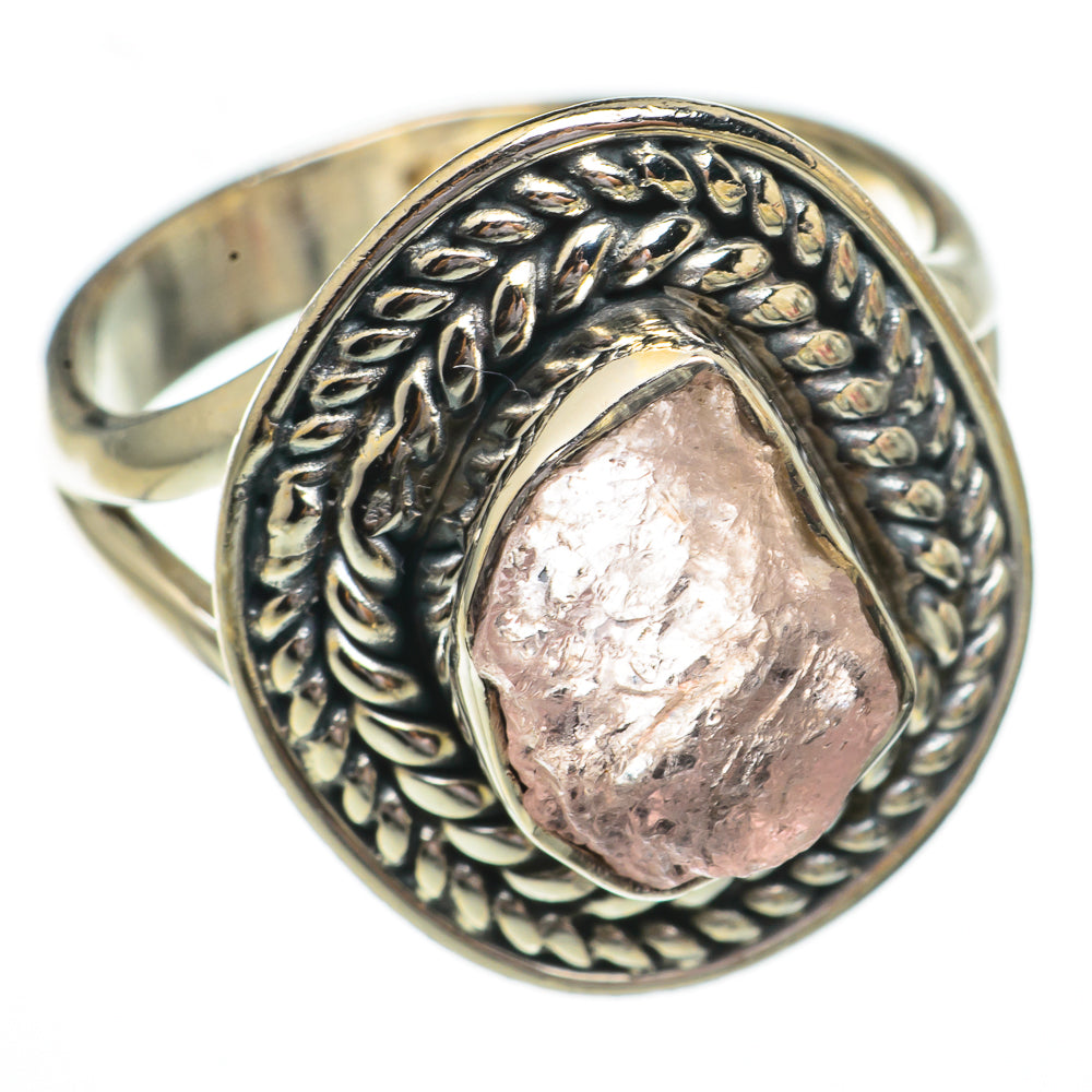 Rose Quartz Rings handcrafted by Ana Silver Co - RING70286