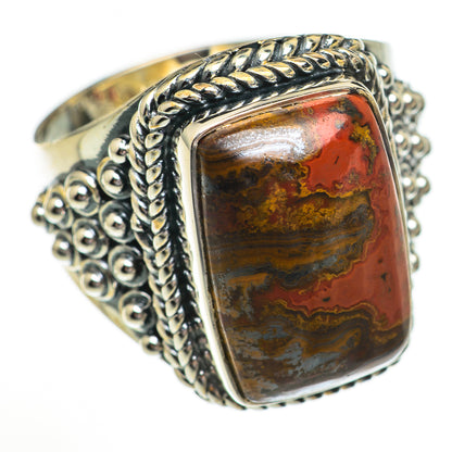 Moroccan Agate Rings handcrafted by Ana Silver Co - RING70317