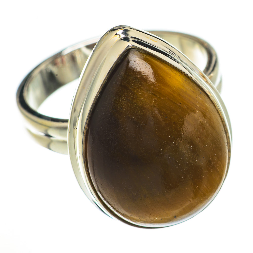 Tiger Eye Rings handcrafted by Ana Silver Co - RING70319