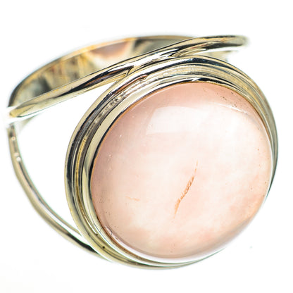 Rose Quartz Rings handcrafted by Ana Silver Co - RING70326
