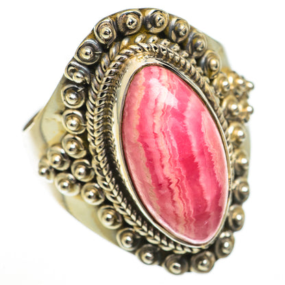 Rhodochrosite Rings handcrafted by Ana Silver Co - RING70327