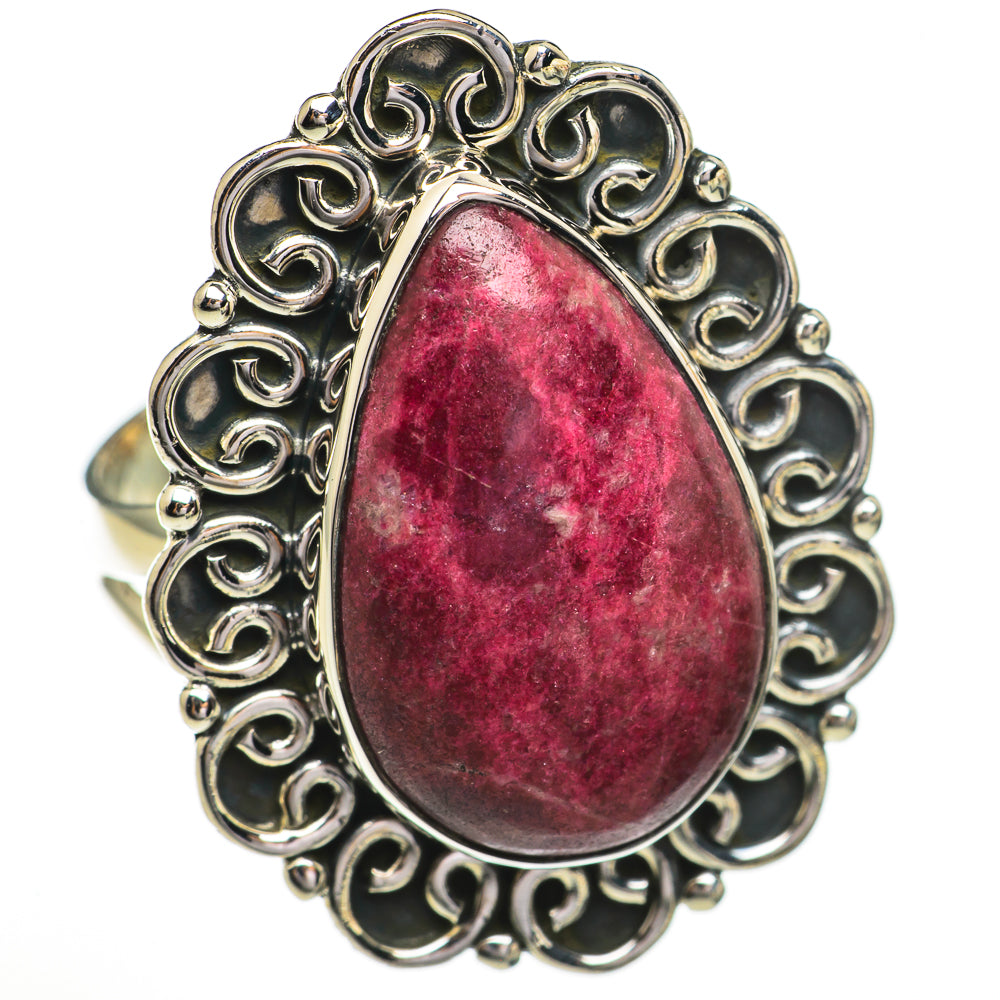Thulite Rings handcrafted by Ana Silver Co - RING70328