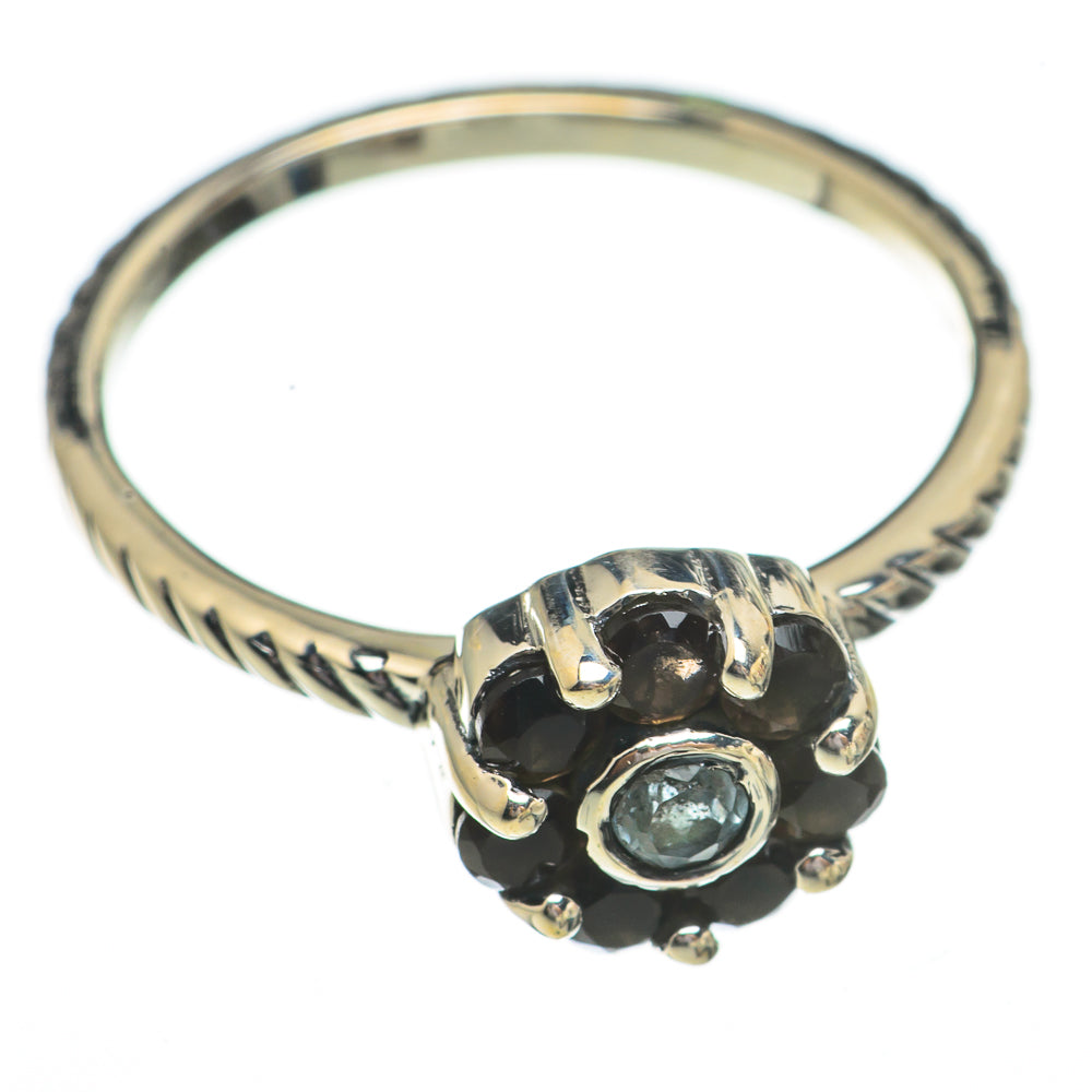 Blue Topaz Rings handcrafted by Ana Silver Co - RING70336