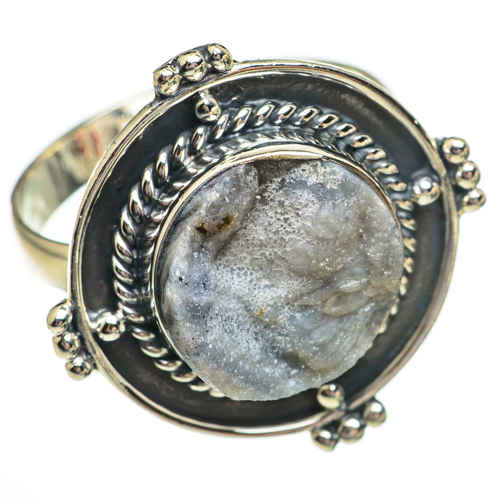 Desert Druzy Rings handcrafted by Ana Silver Co - RING70343 - Photo 2