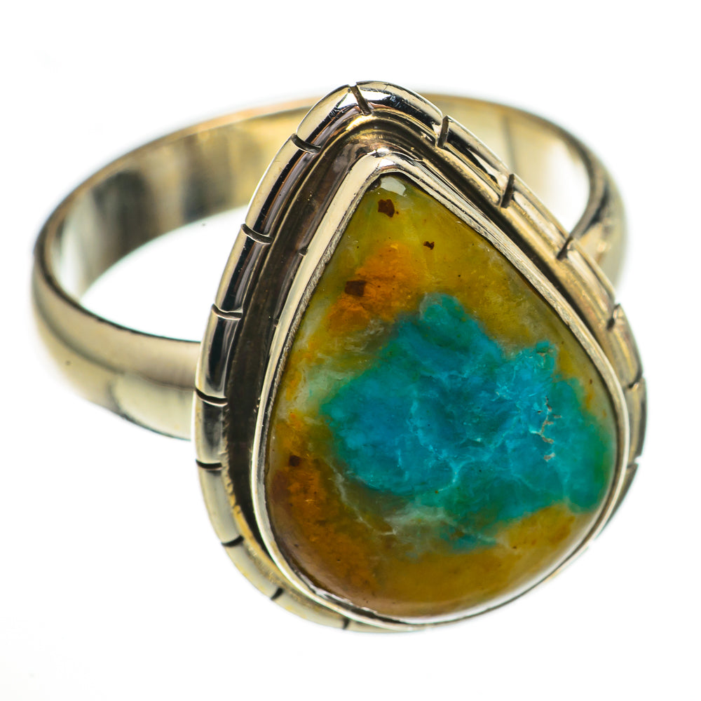 Peruvian Opal Rings handcrafted by Ana Silver Co - RING70346