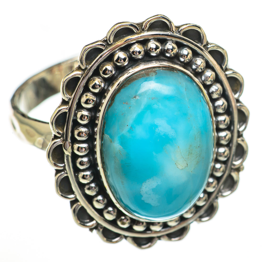 Larimar Rings handcrafted by Ana Silver Co - RING70353