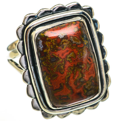 Moroccan Agate Rings handcrafted by Ana Silver Co - RING70360
