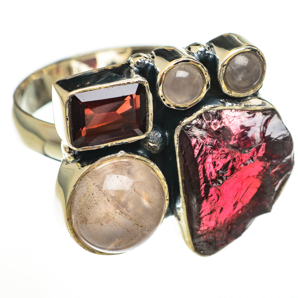 Garnet Rings handcrafted by Ana Silver Co - RING70370