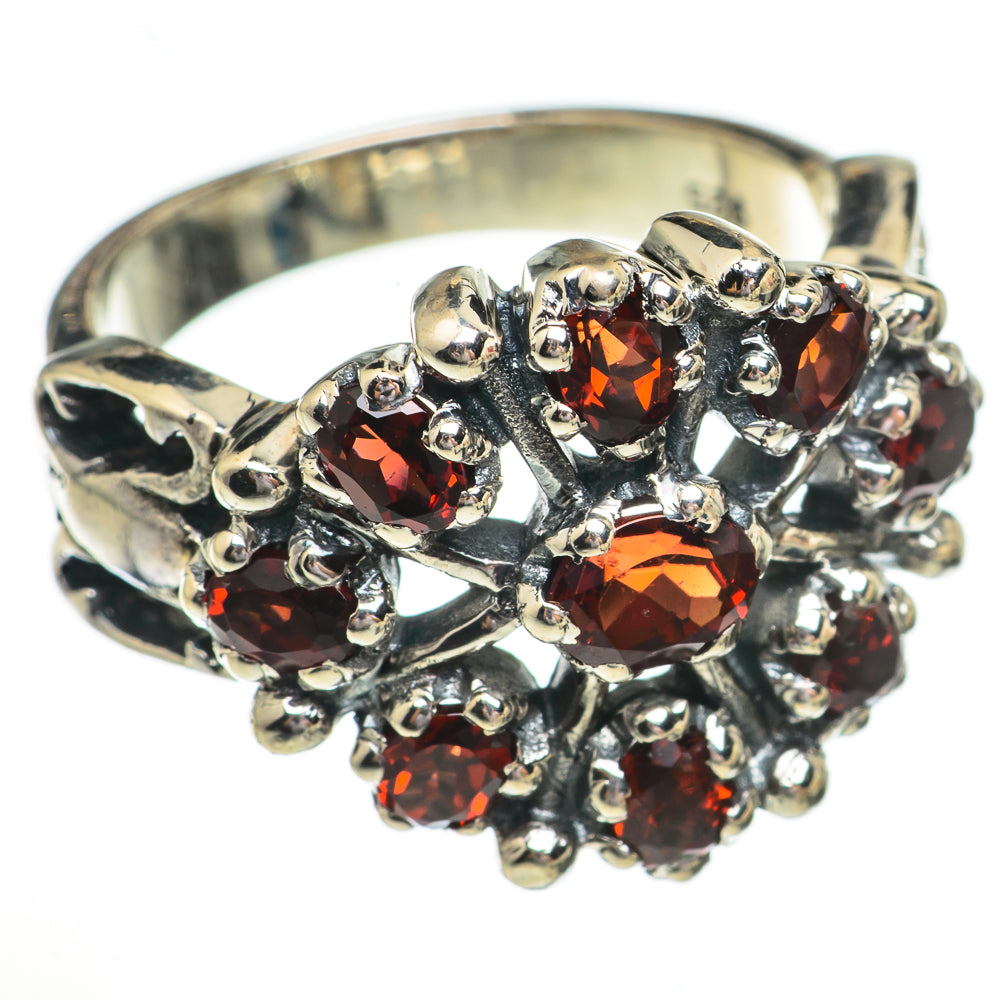 Garnet Rings handcrafted by Ana Silver Co - RING70371
