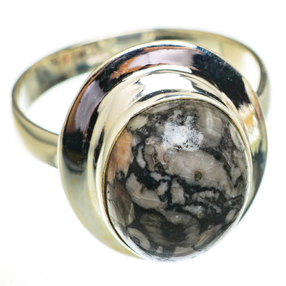 Crinoid Fossil Rings handcrafted by Ana Silver Co - RING70375 - Photo 2