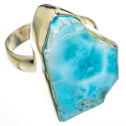 Larimar Rings handcrafted by Ana Silver Co - RING70383