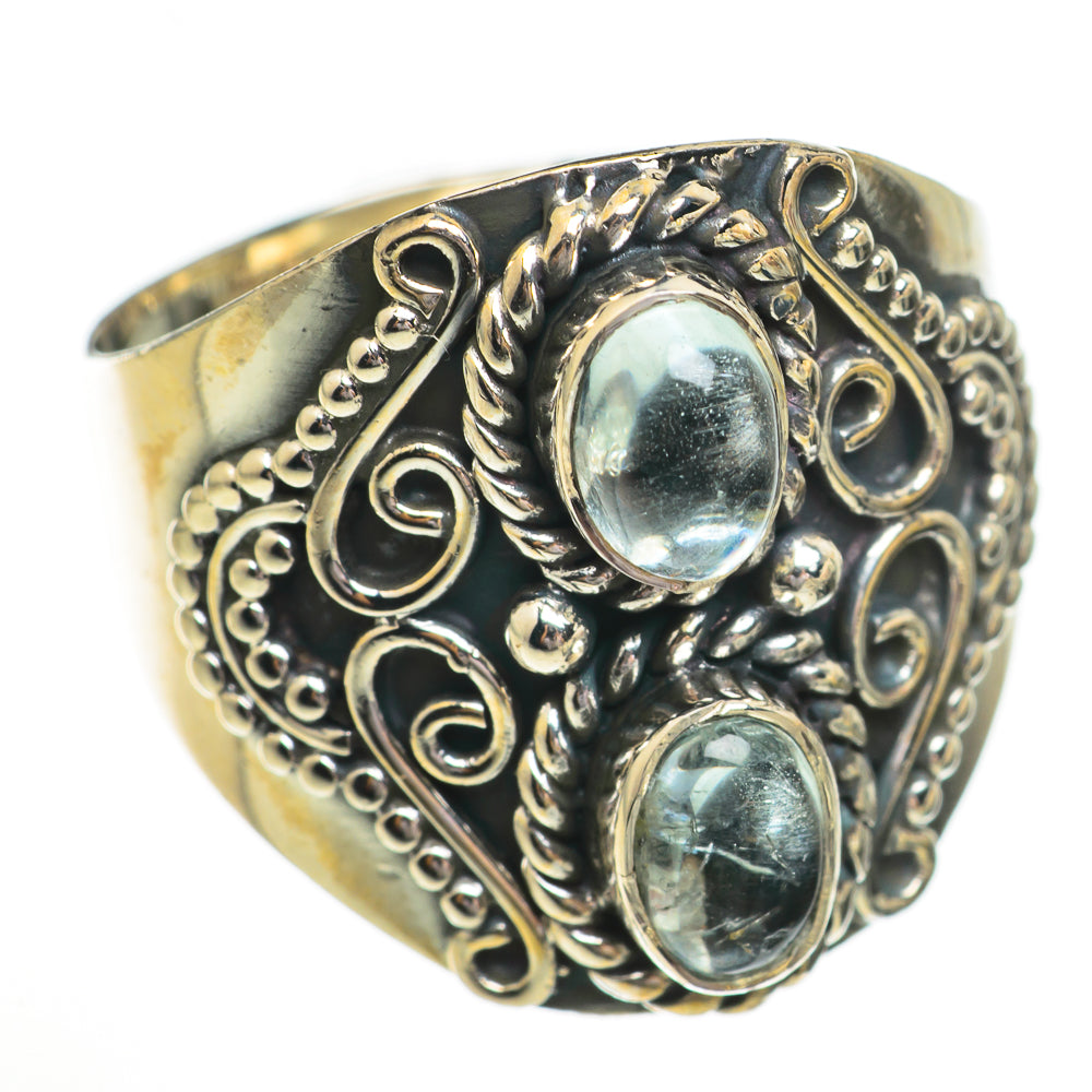 Blue Topaz Rings handcrafted by Ana Silver Co - RING70386
