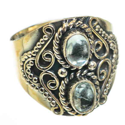Blue Topaz Rings handcrafted by Ana Silver Co - RING70386
