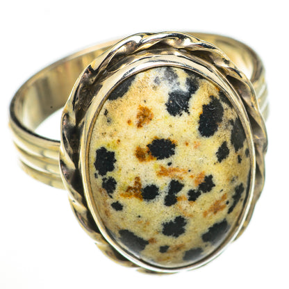 Dalmatian Jasper Rings handcrafted by Ana Silver Co - RING70392