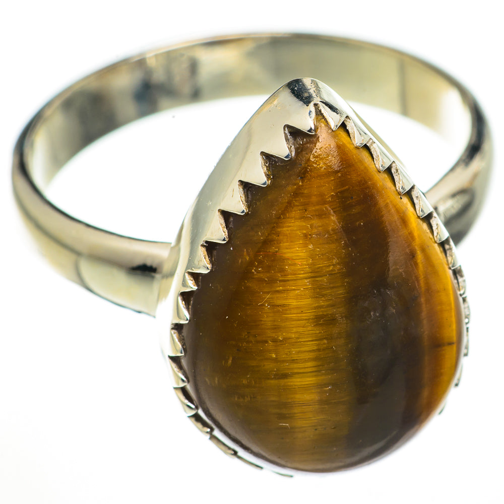 Tiger Eye Rings handcrafted by Ana Silver Co - RING70395