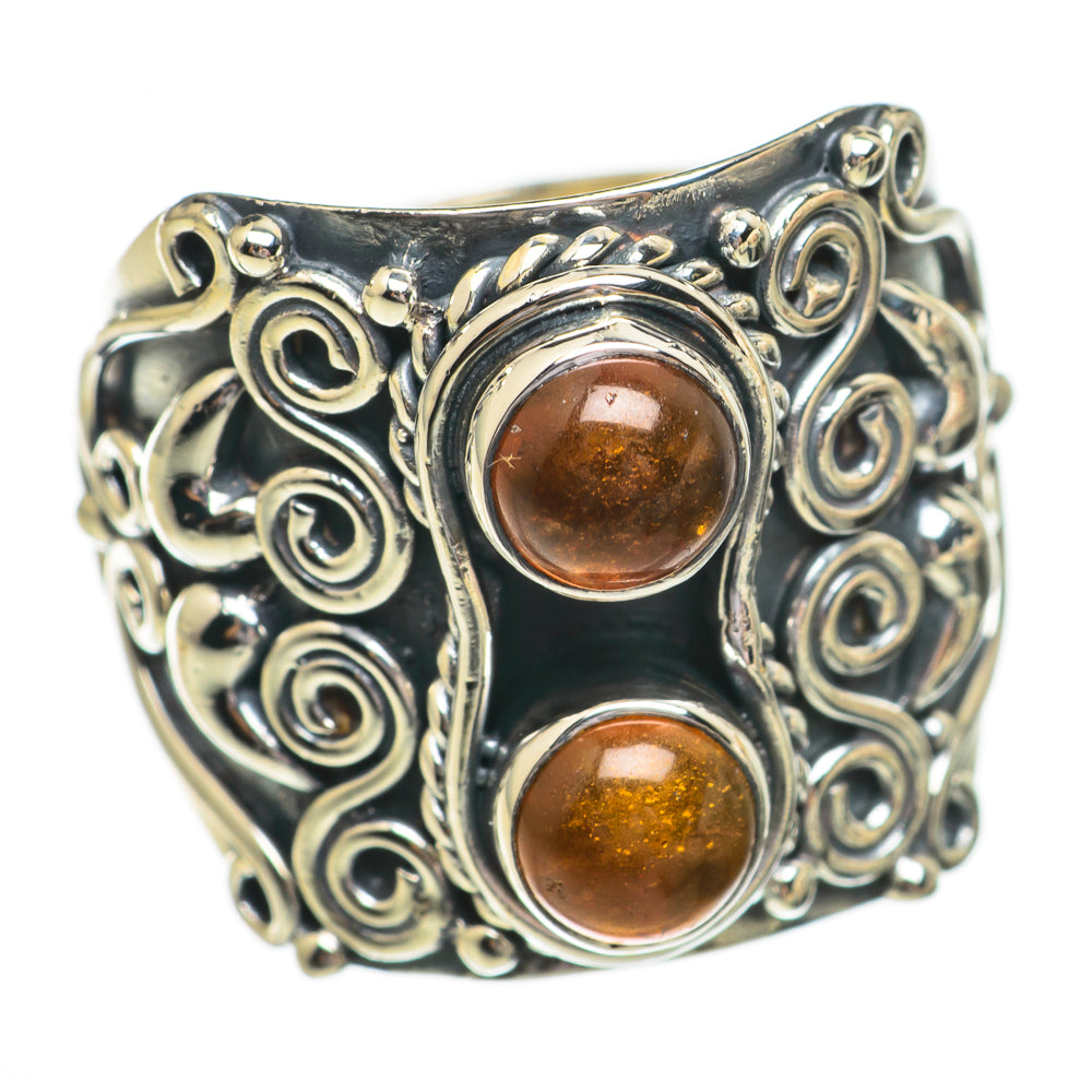 Baltic Amber Rings handcrafted by Ana Silver Co - RING70396