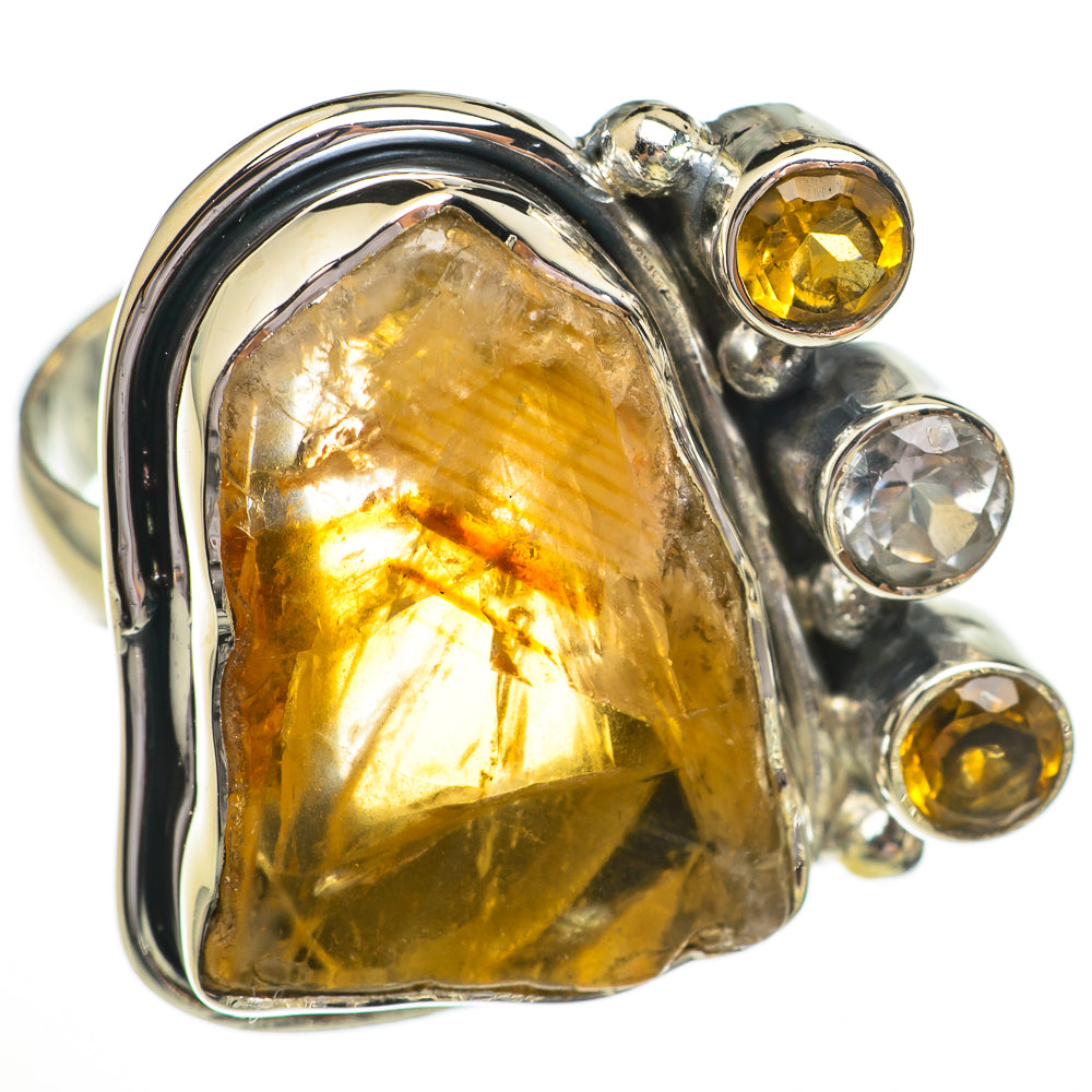 Citrine Rings handcrafted by Ana Silver Co - RING70397