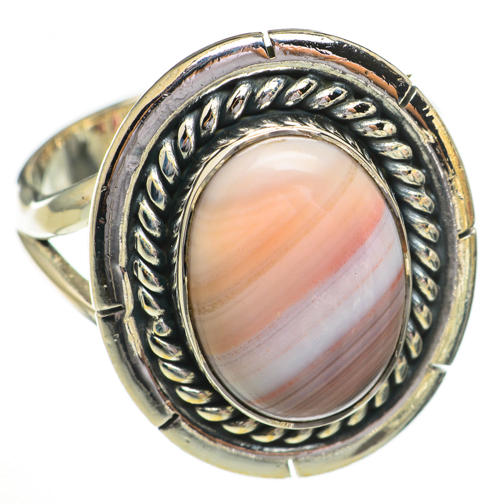 Pink Opal Rings handcrafted by Ana Silver Co - RING70398