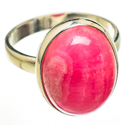 Rhodochrosite Rings handcrafted by Ana Silver Co - RING70401
