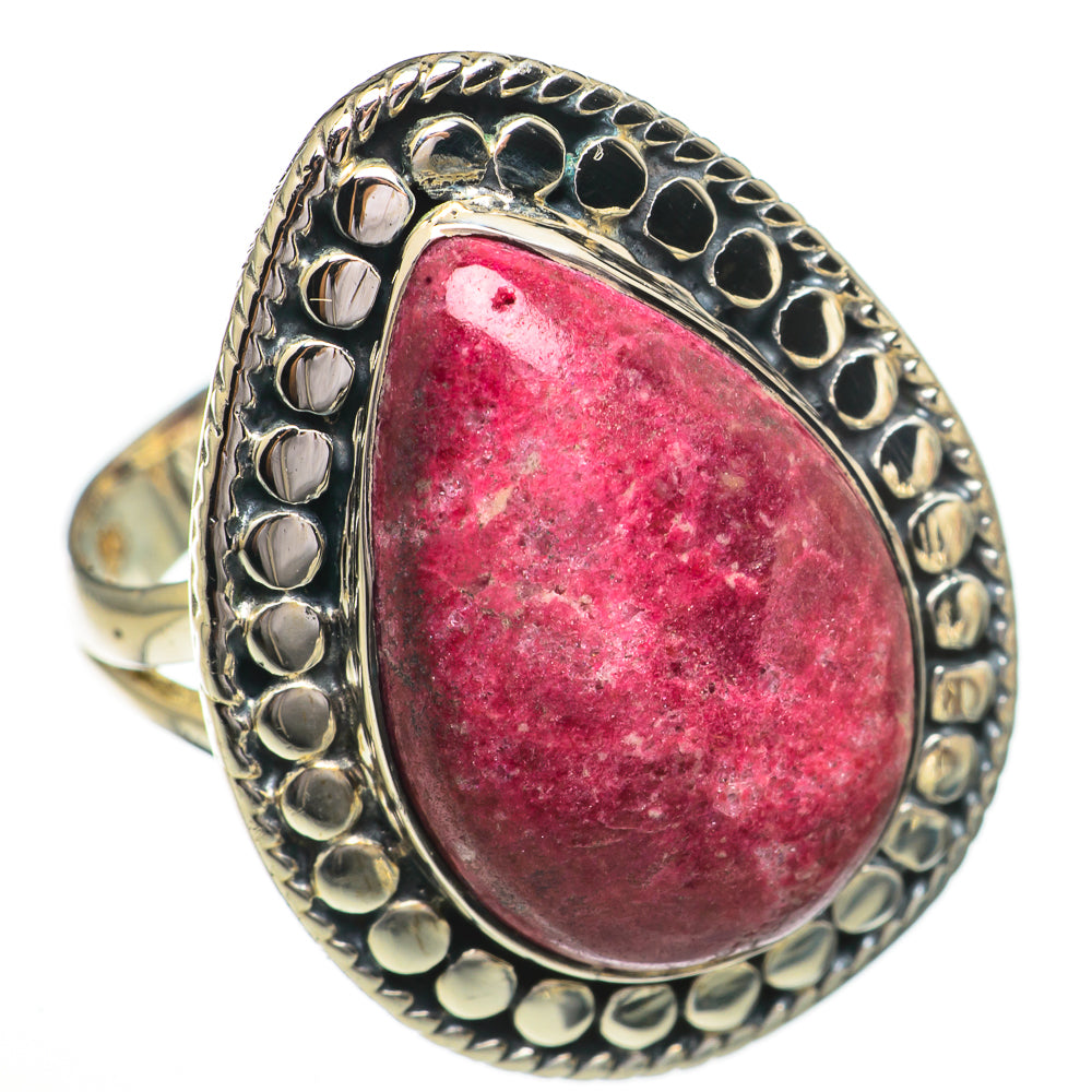 Thulite Rings handcrafted by Ana Silver Co - RING70403 - Photo 2