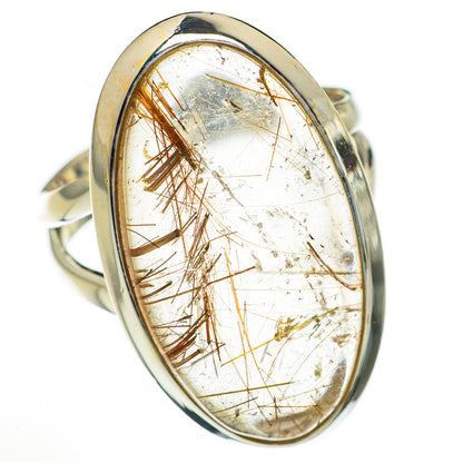 Rutilated Quartz Rings handcrafted by Ana Silver Co - RING70406