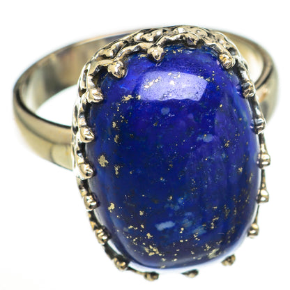 Lapis Lazuli Rings handcrafted by Ana Silver Co - RING70416