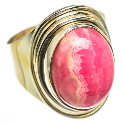 Rhodochrosite Rings handcrafted by Ana Silver Co - RING70433