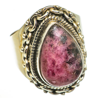 Rhodonite Rings handcrafted by Ana Silver Co - RING70436