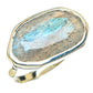 Labradorite Rings handcrafted by Ana Silver Co - RING70450