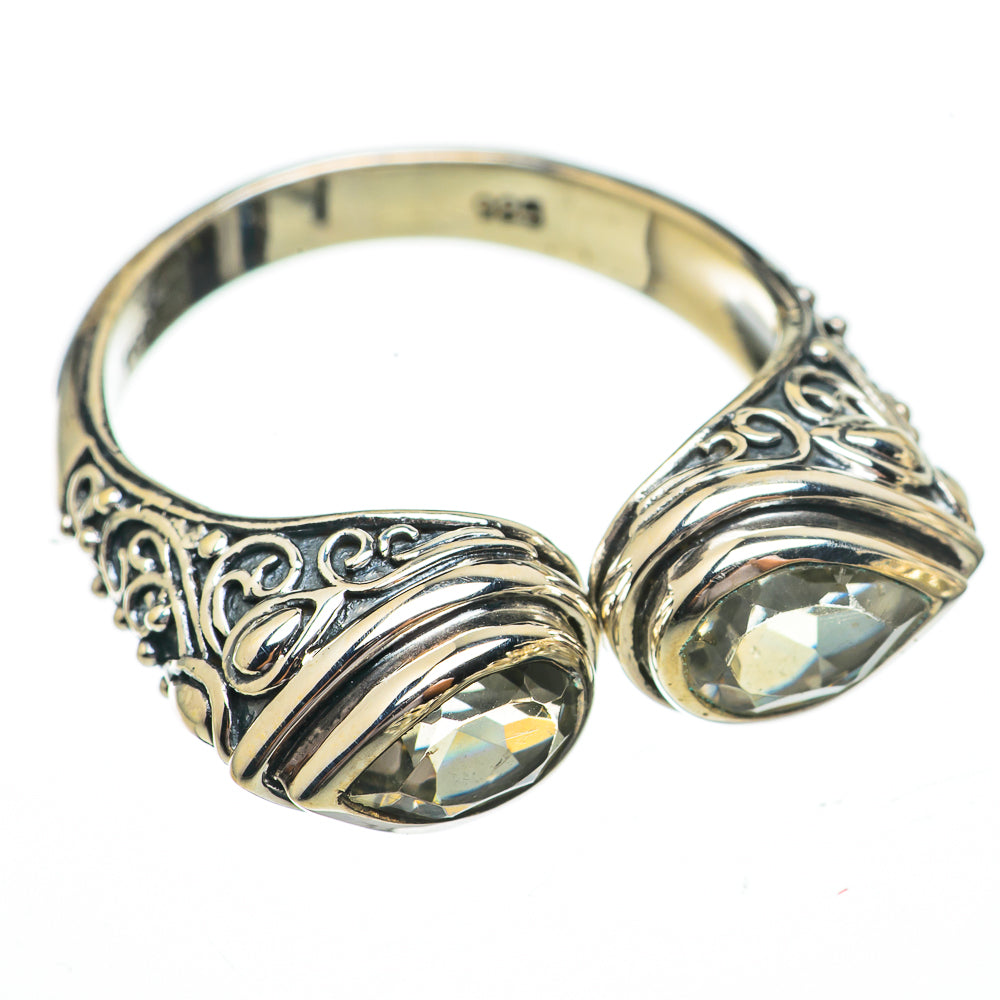 White Quartz Rings handcrafted by Ana Silver Co - RING70454