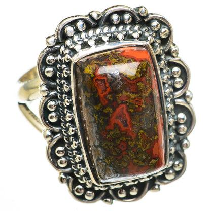 Moroccan Agate Rings handcrafted by Ana Silver Co - RING70457