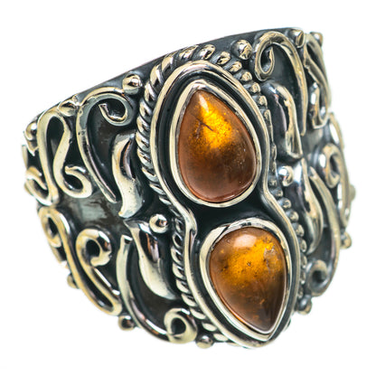 Baltic Amber Rings handcrafted by Ana Silver Co - RING70462
