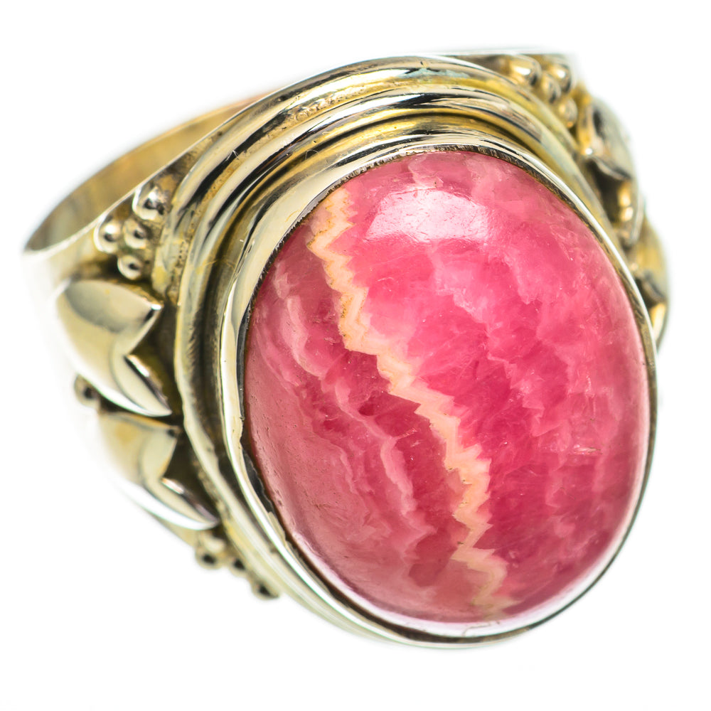 Rhodochrosite Rings handcrafted by Ana Silver Co - RING70466