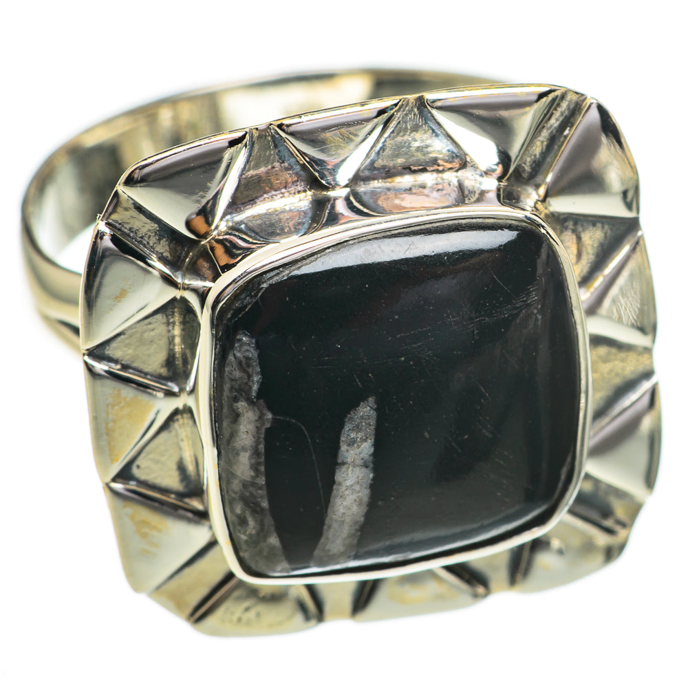 Pinolith Jasper Rings handcrafted by Ana Silver Co - RING70471