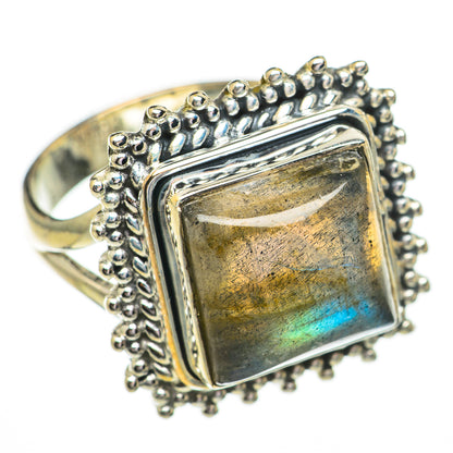 Labradorite Rings handcrafted by Ana Silver Co - RING70476