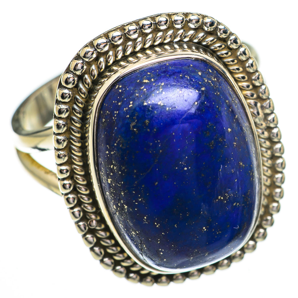 Lapis Lazuli Rings handcrafted by Ana Silver Co - RING70480