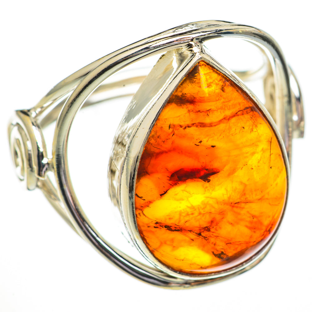 Baltic Amber Rings handcrafted by Ana Silver Co - RING70499