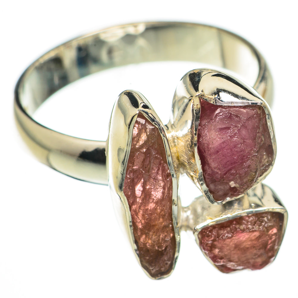 Pink Tourmaline Rings handcrafted by Ana Silver Co - RING70500