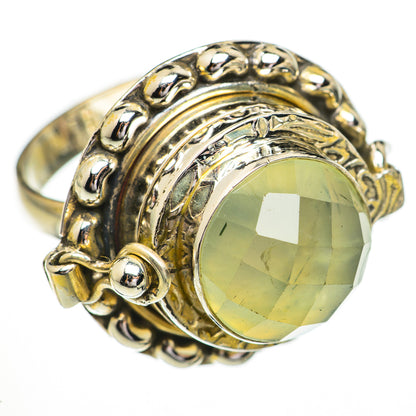 Prehnite Rings handcrafted by Ana Silver Co - RING70523