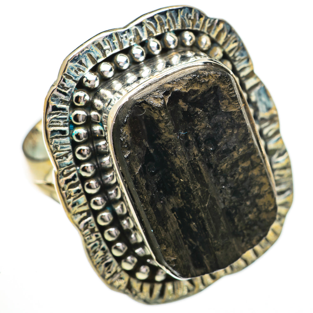 Tektite Rings handcrafted by Ana Silver Co - RING70542 - Photo 2