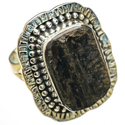 Tektite Rings handcrafted by Ana Silver Co - RING70542 - Photo 2