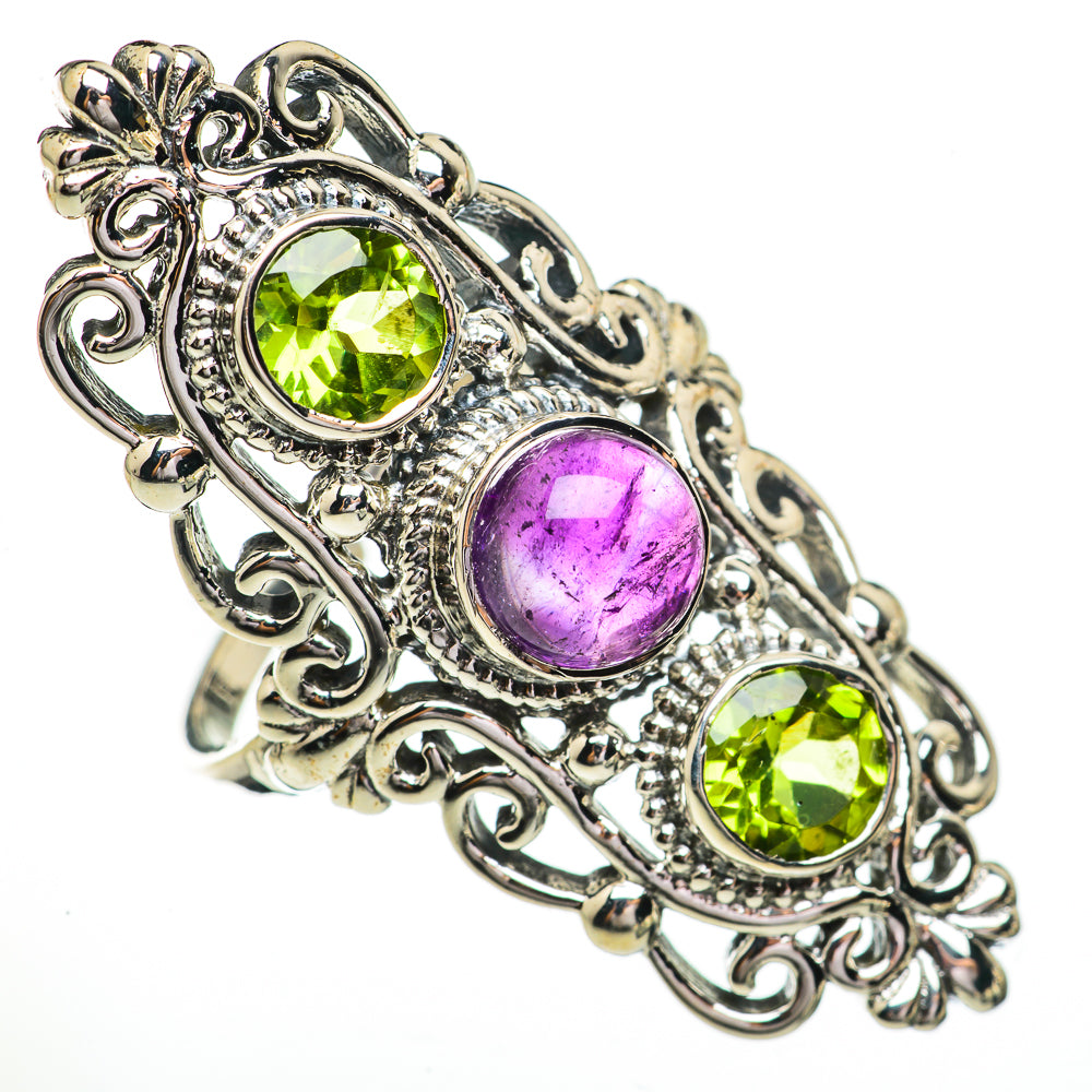 Amethyst Rings handcrafted by Ana Silver Co - RING70551